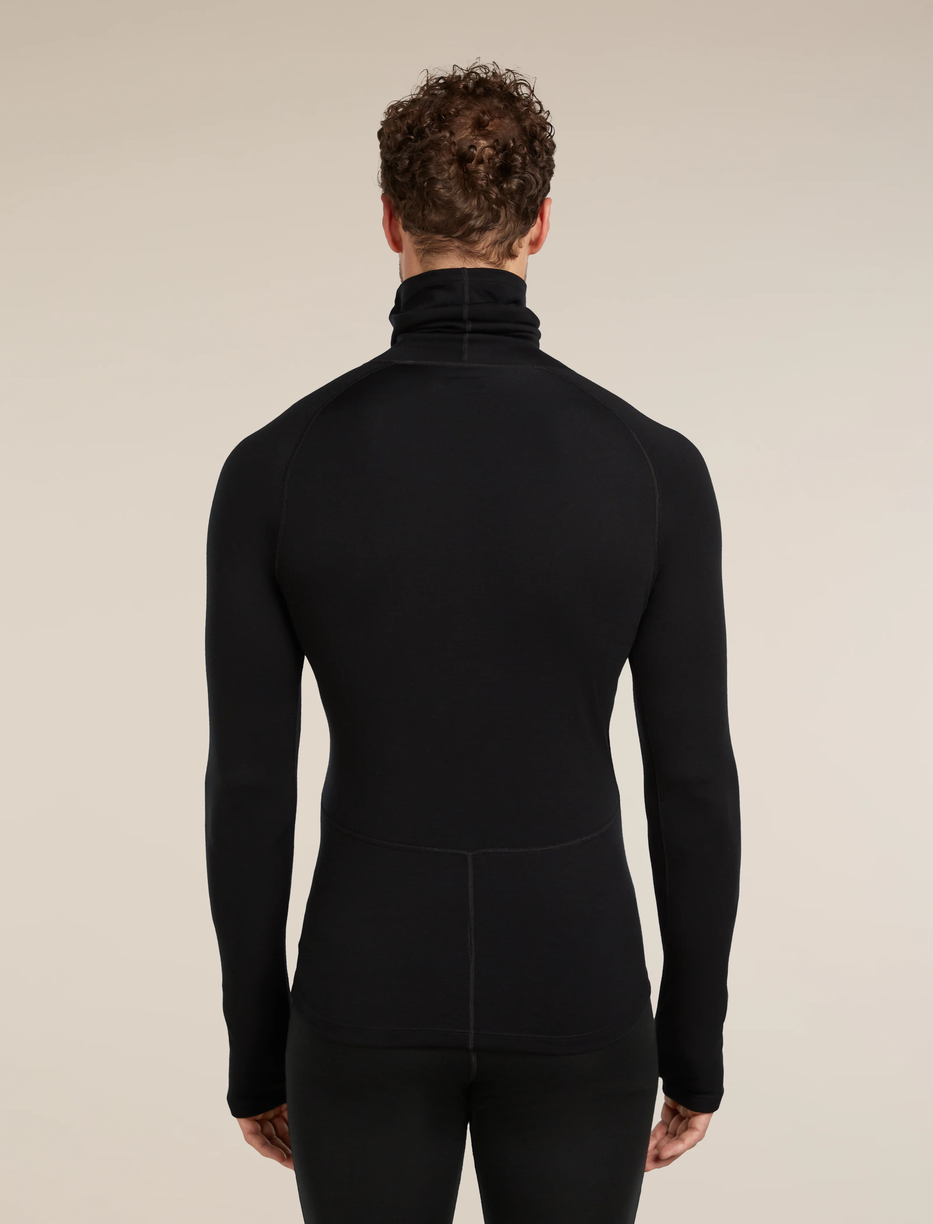 Camiseta térmica de manga larga con cuello vuelto para hombre 300 MerinoFine™ Polar