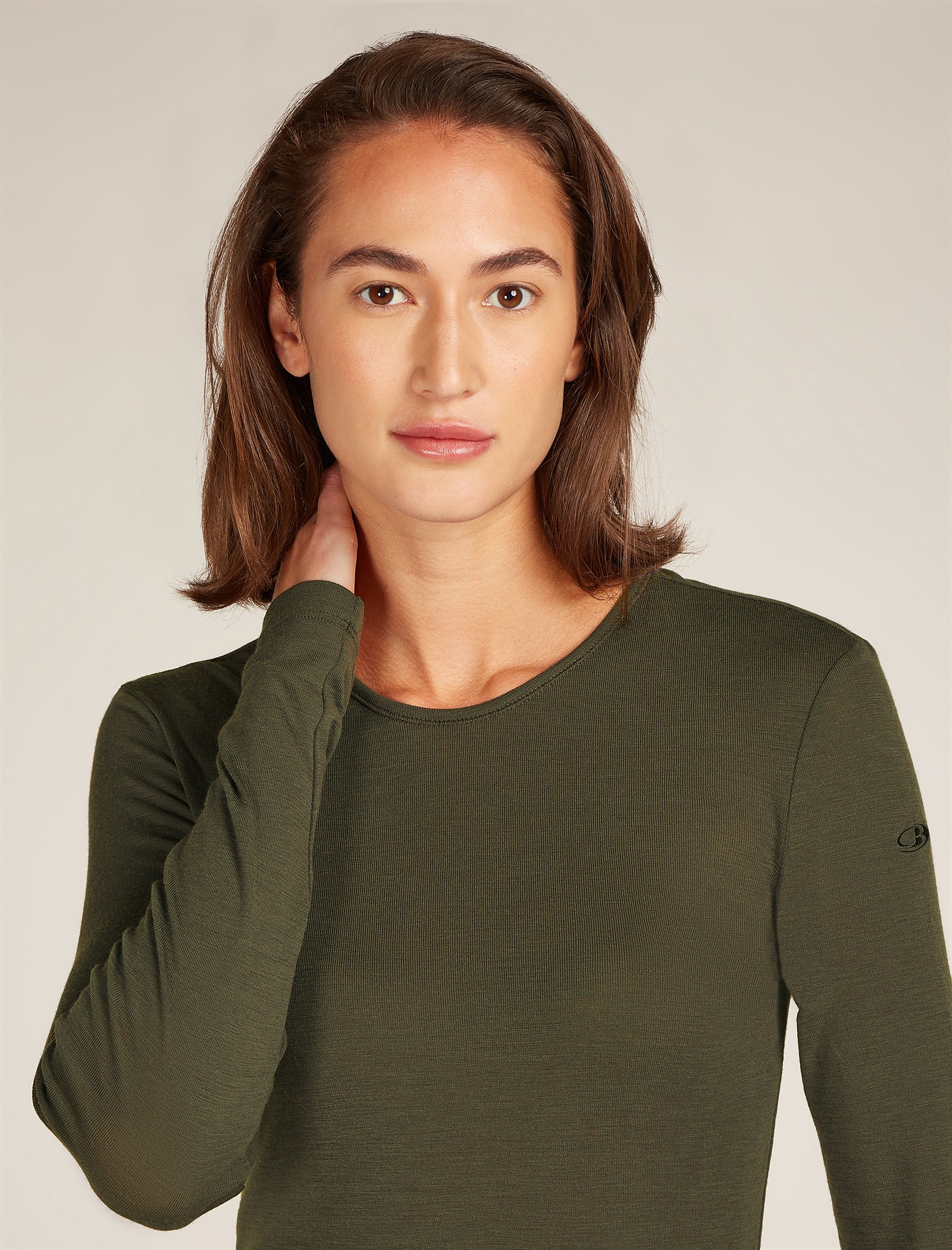Camiseta térmica de manga larga Crewe para mujer Merino 175 Everyday