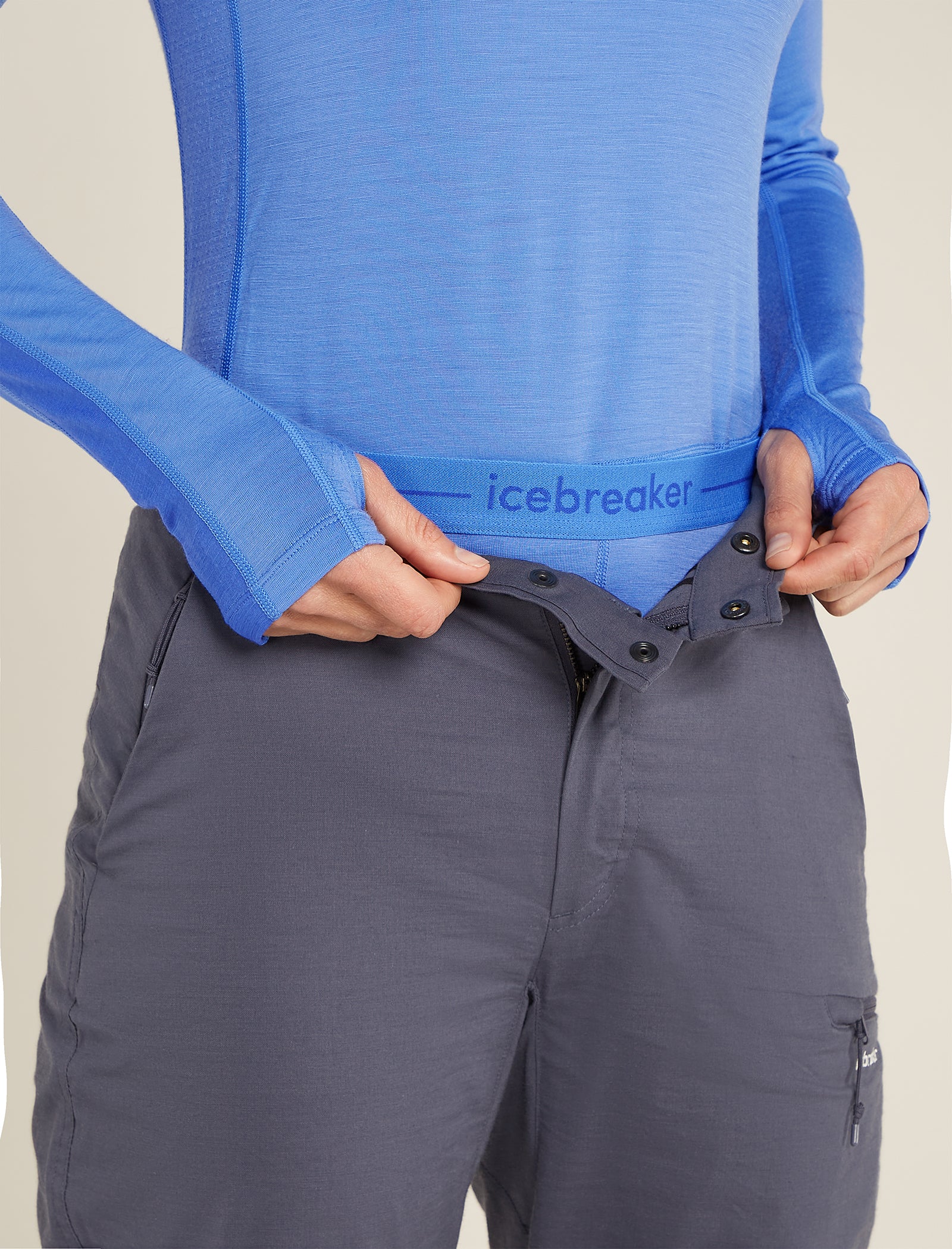 Pantalones térmicos para mujer Merino 200 Oasis