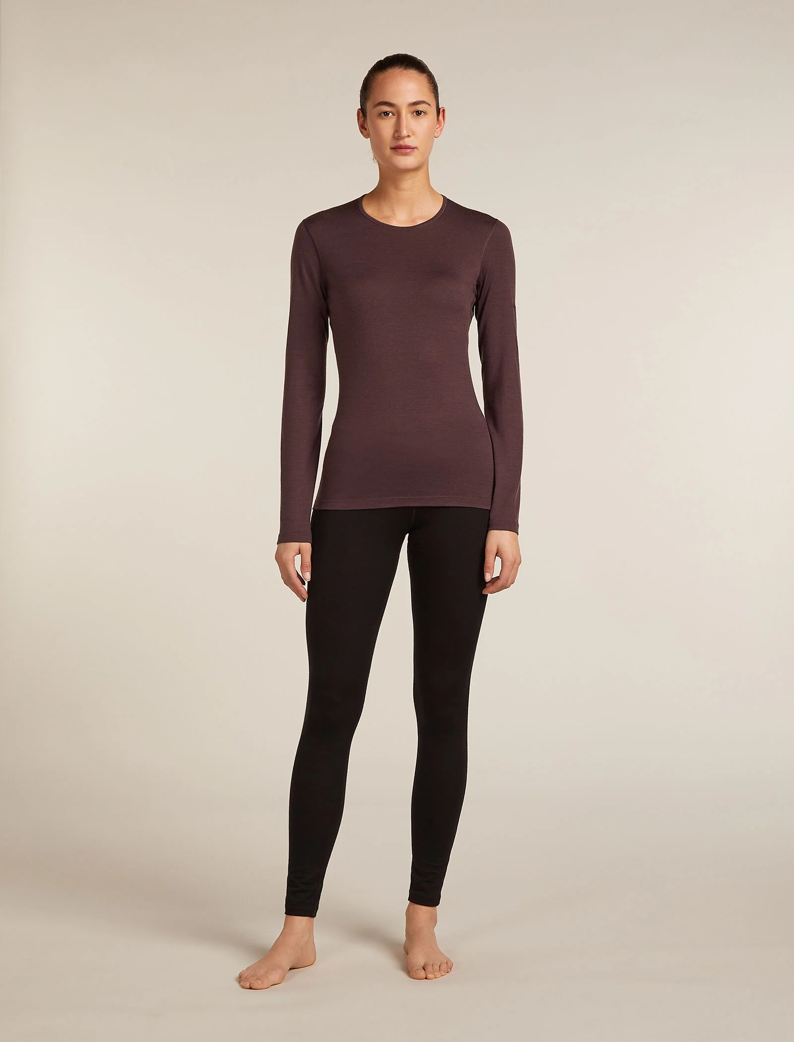 Camiseta térmica de manga larga Oasis de 200 Merino para mujer