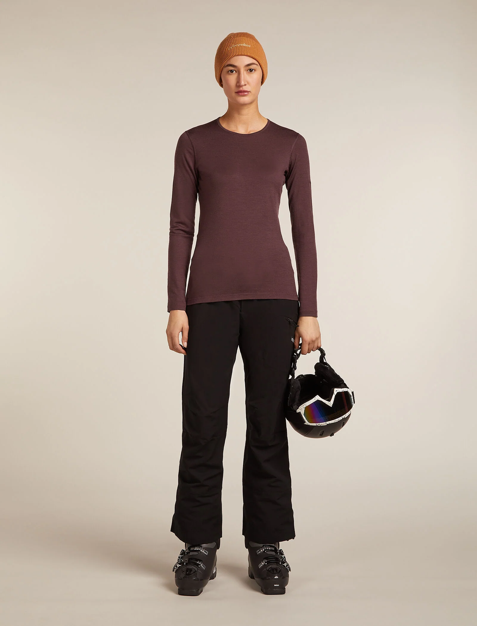 Camiseta térmica de manga larga Oasis de 200 Merino para mujer