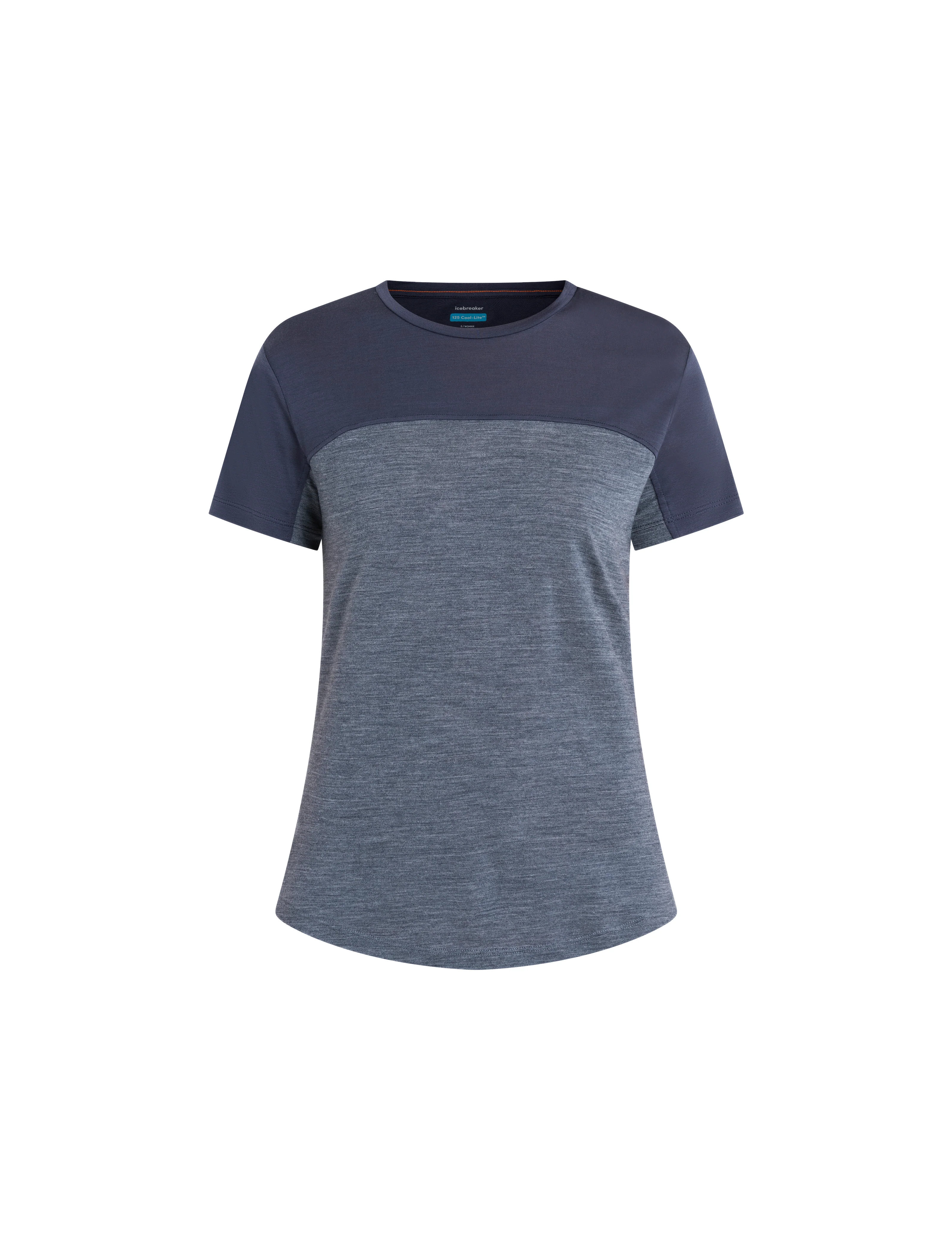 Camiseta de manga corta de color bloque para mujer Merino Blend 125 Cool-Lite™ Sphere