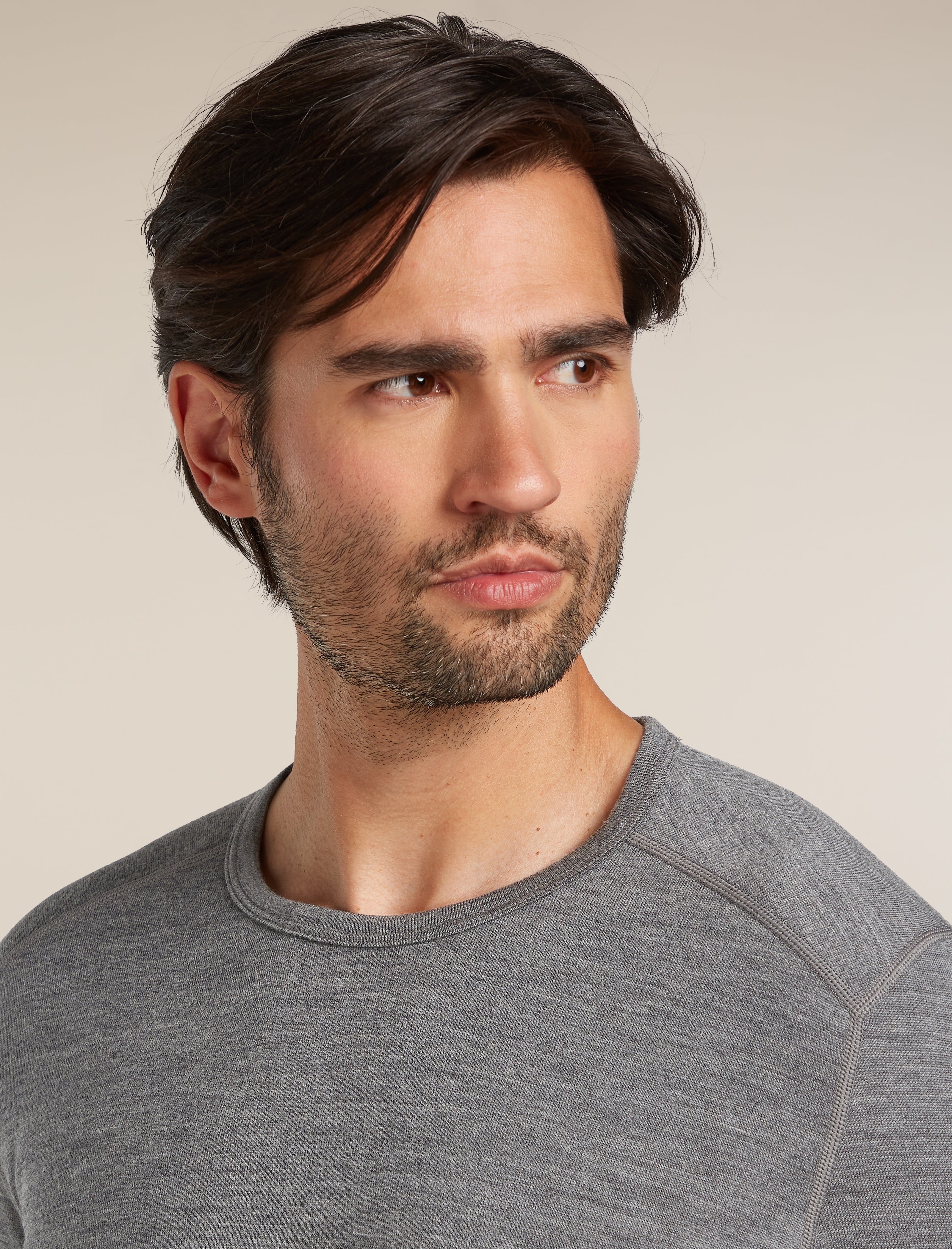 Camiseta térmica de manga larga Crewe de 260 Tech para hombre