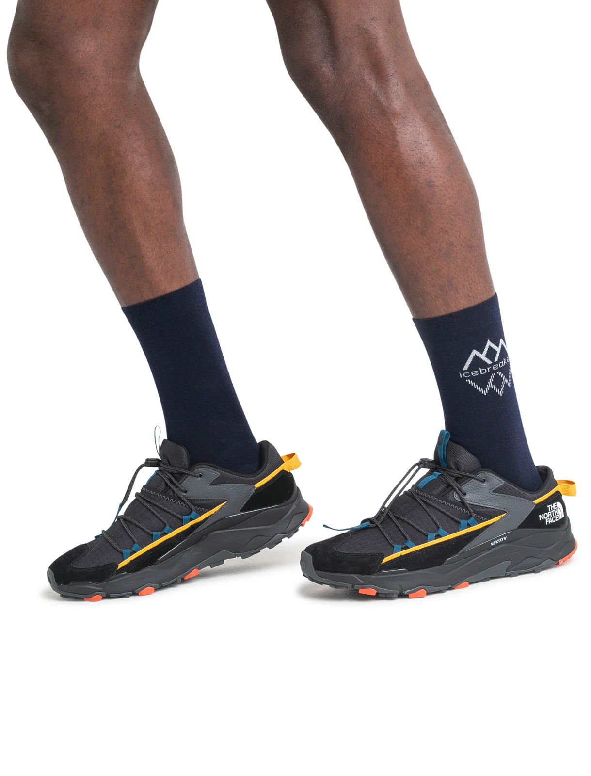 Calcetines para hombre Merino Lifestyle Fine Gauge Crew IB Logo Reflections