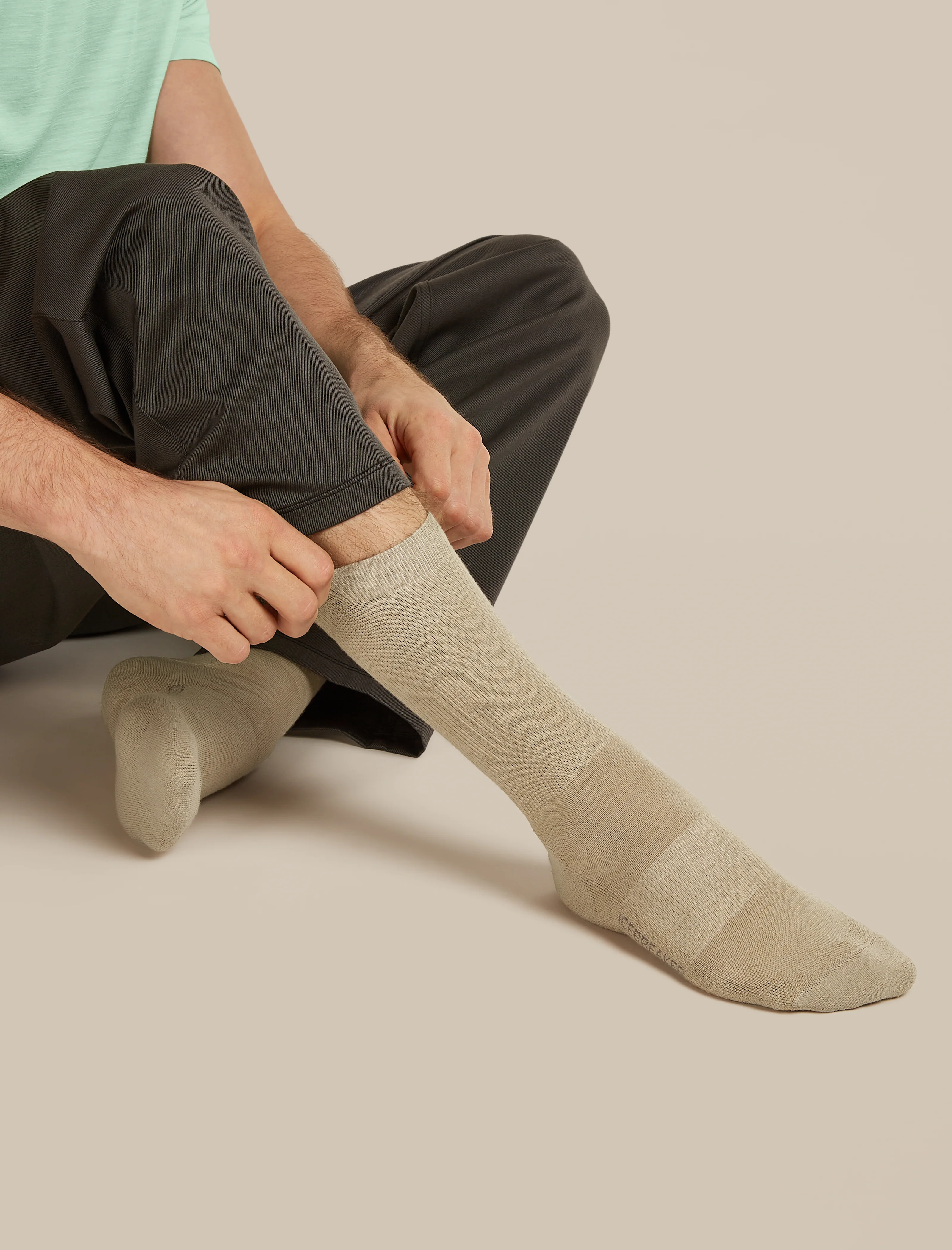 Calcetines para Hombre Merino Lifestyle Light Crew