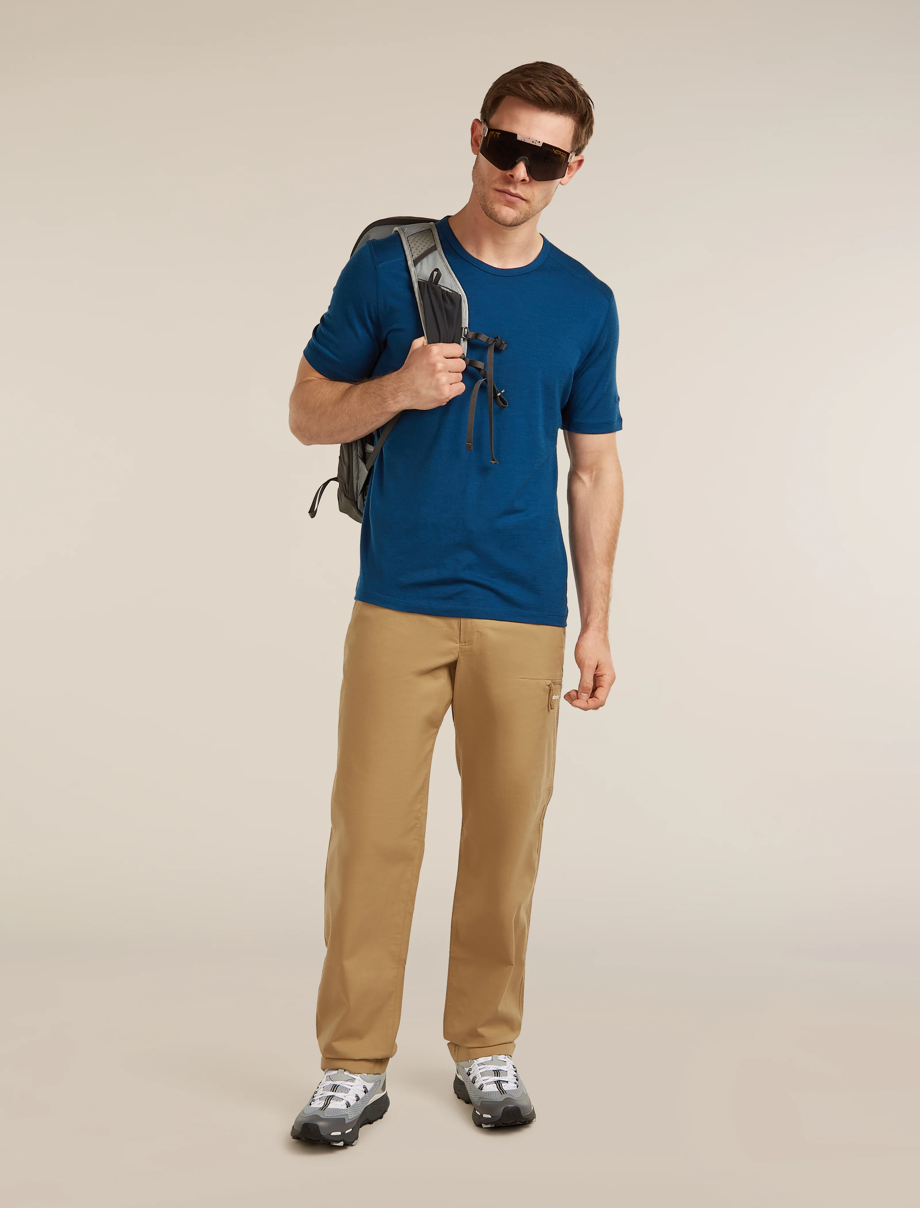 Camiseta de manga corta Oasis Merino 200 para hombre