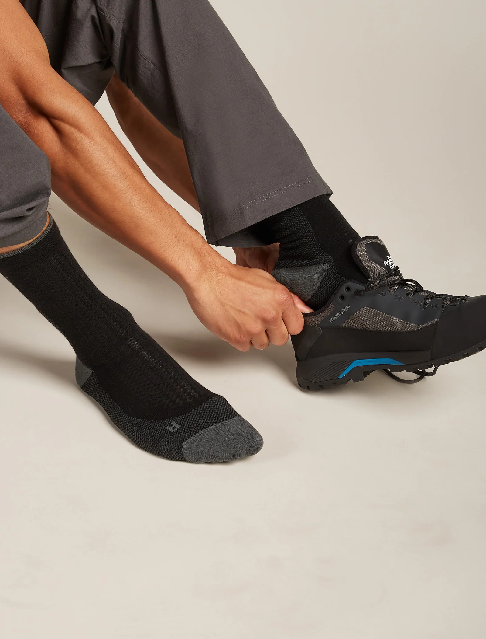Calcetines para Hombre Merino Hike+ Ultraligeros de Manga Corta