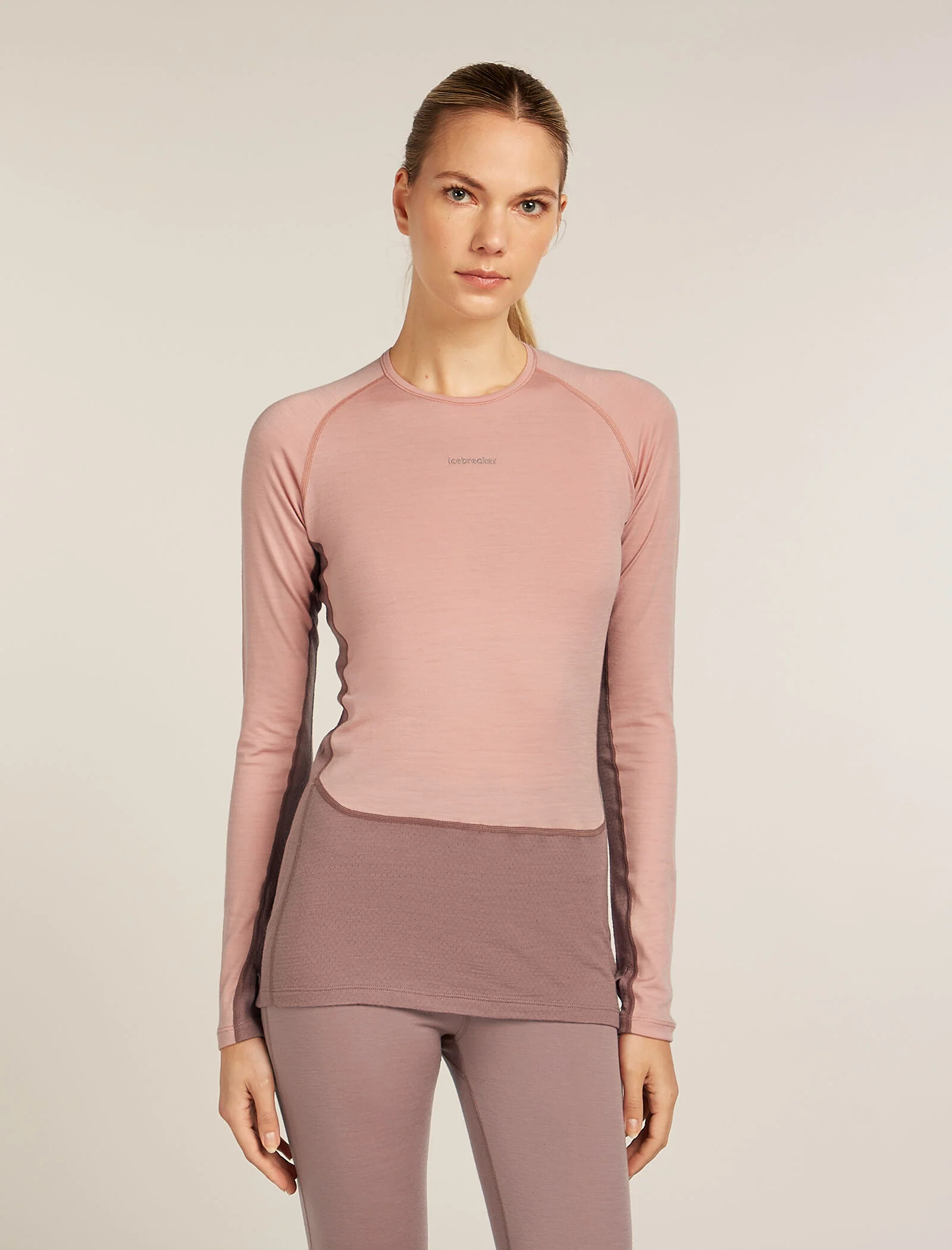 Camiseta térmica de manga larga ZoneKnit™ para mujer