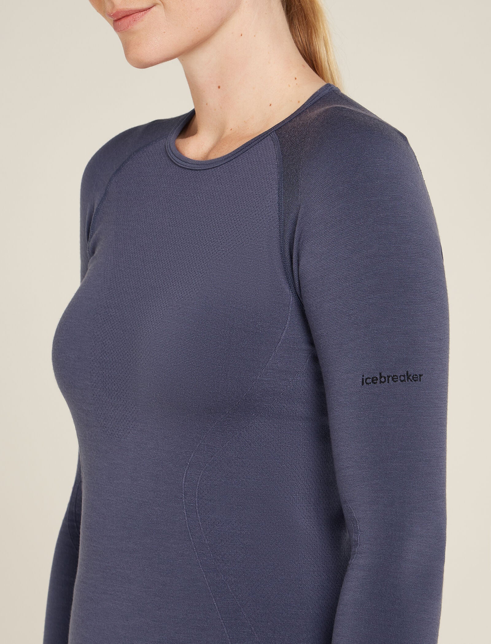 Top térmico de manga larga sin costuras ZoneKnit™ Merino 260 para mujer