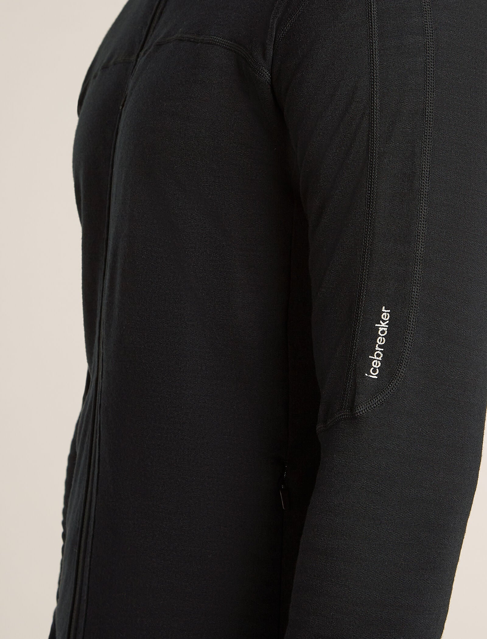 Hoodie de manga larga con cremallera para hombre Merino Blend 300 RealFleece™ Descender
