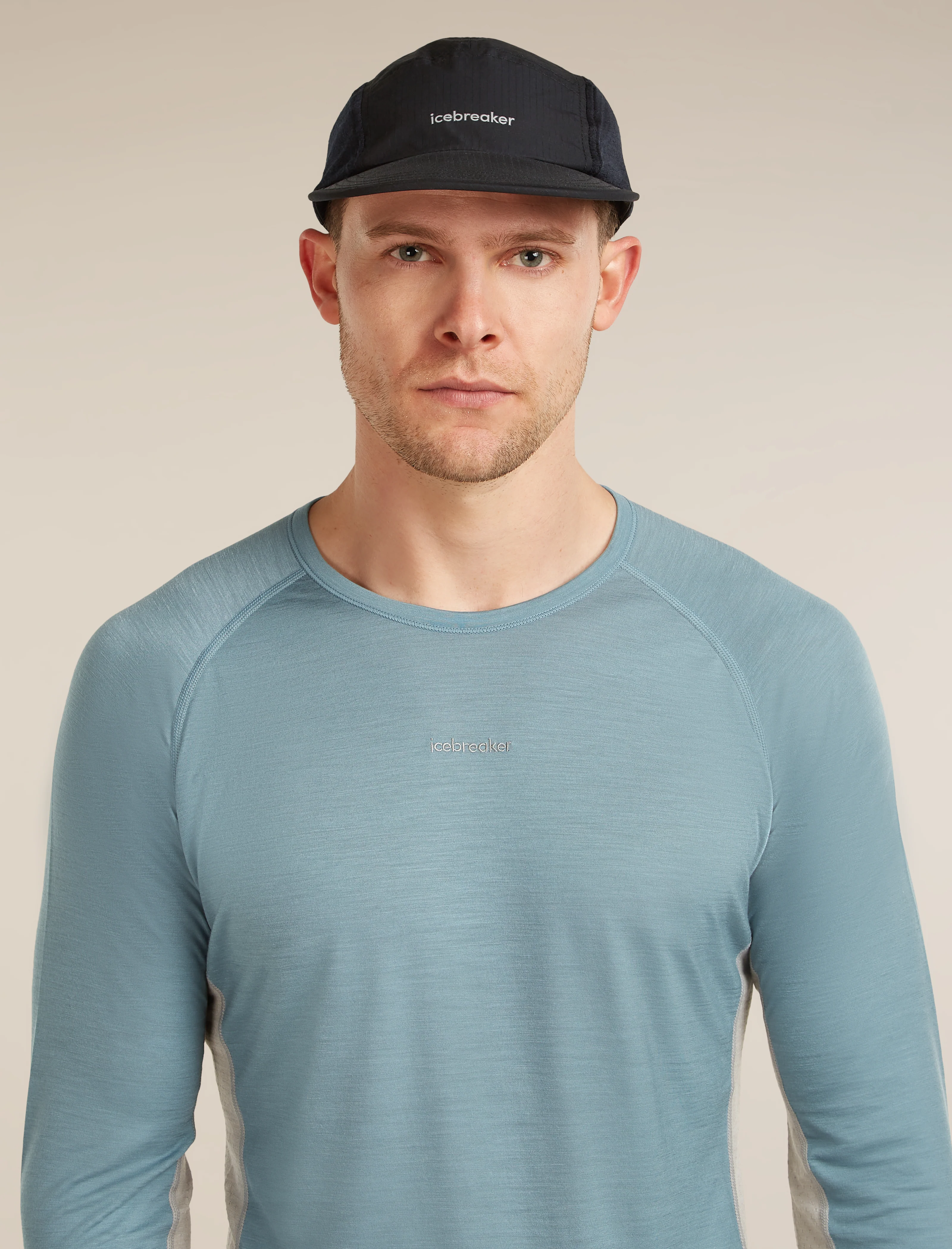 Gorra de algodón Shell+™ antiviento unisex de 5 paneles